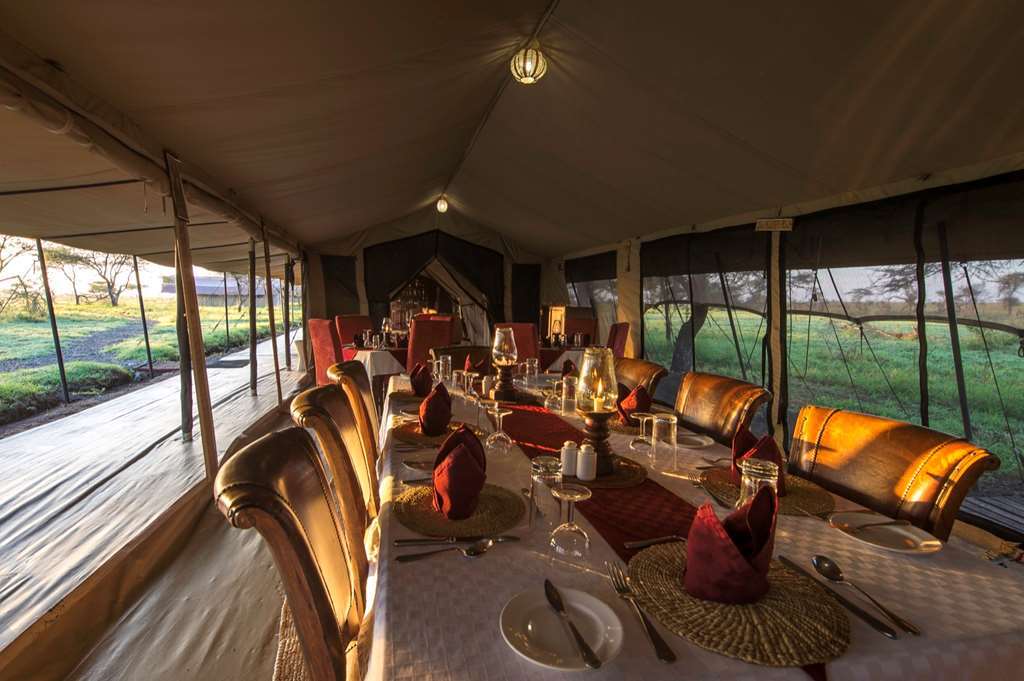 Karibu Camps And Lodges Sametu Camp Serengeti Robanda Restaurant billede